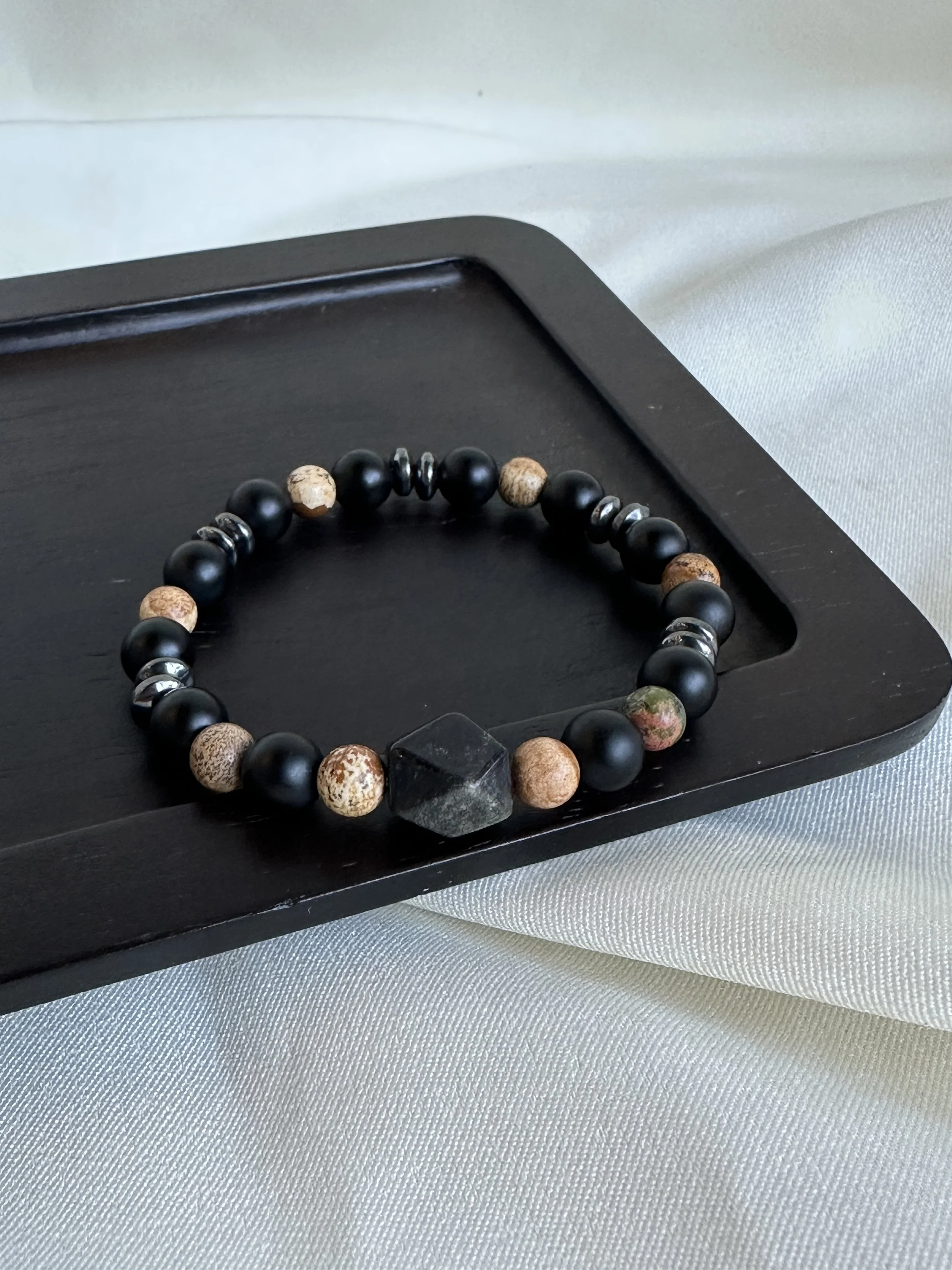 obsidian-black-agate-hematite-bracelet.JPG