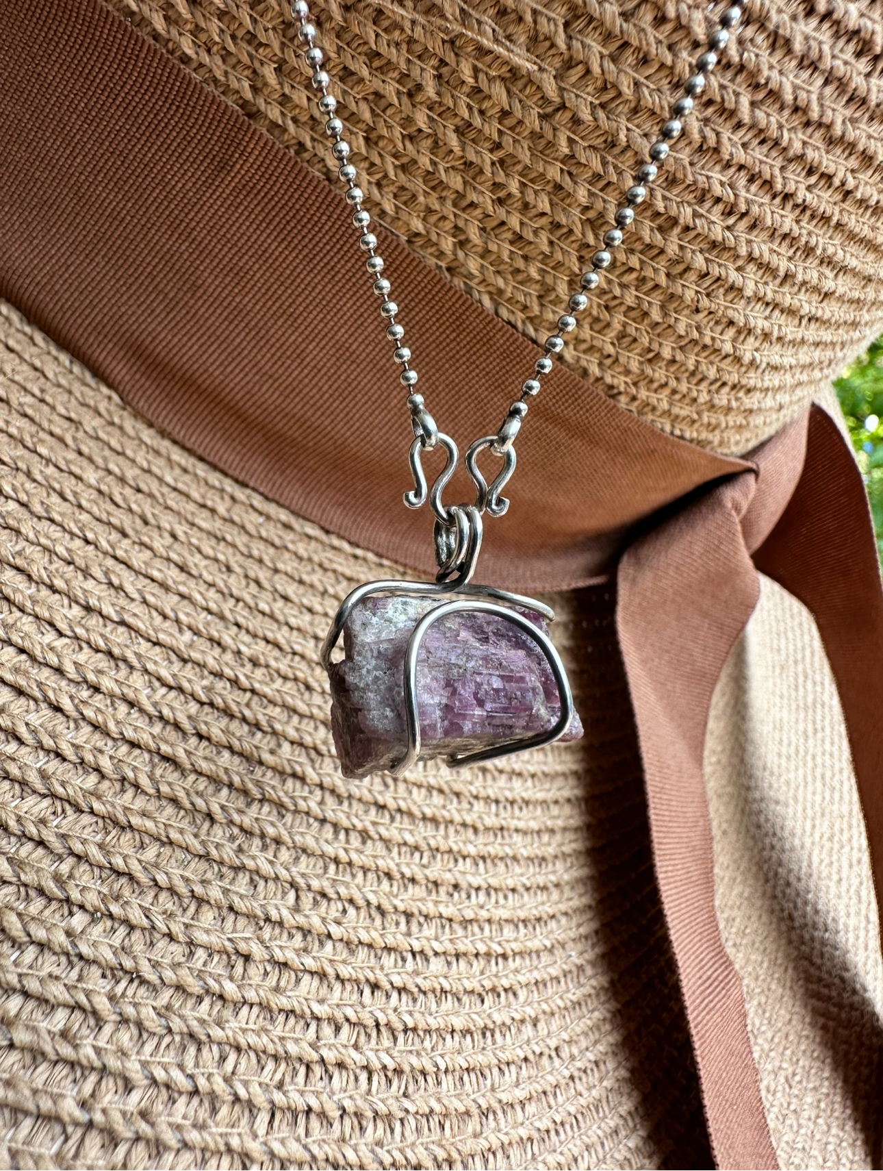 raw-pink-tourmaline-silver-necklace-handmade-phuket.PNG