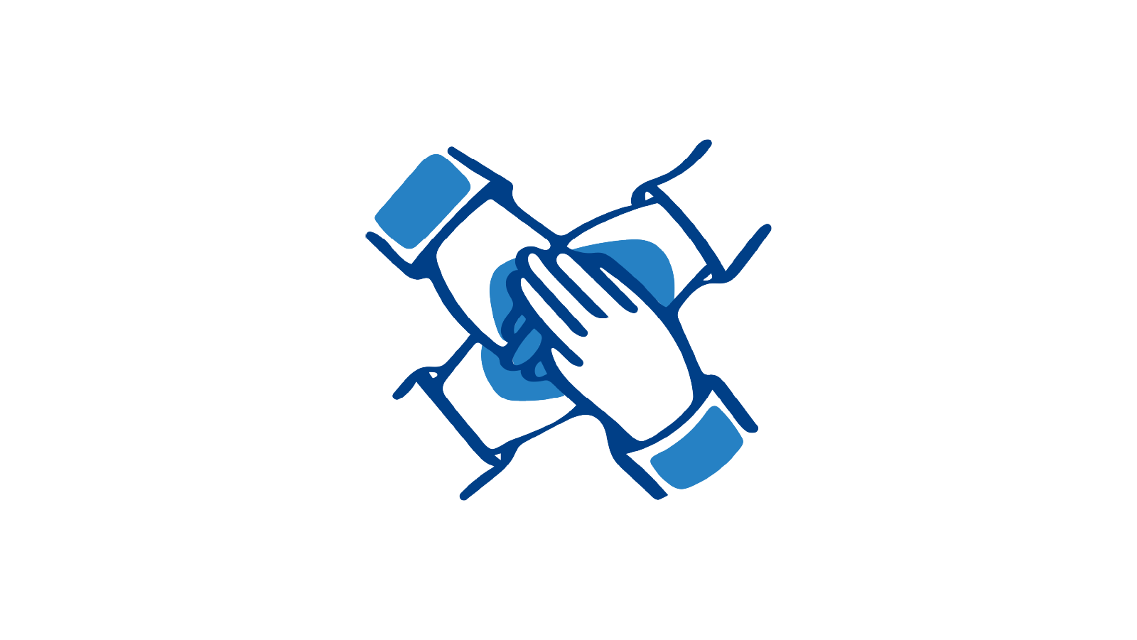 Icon of hands stacking