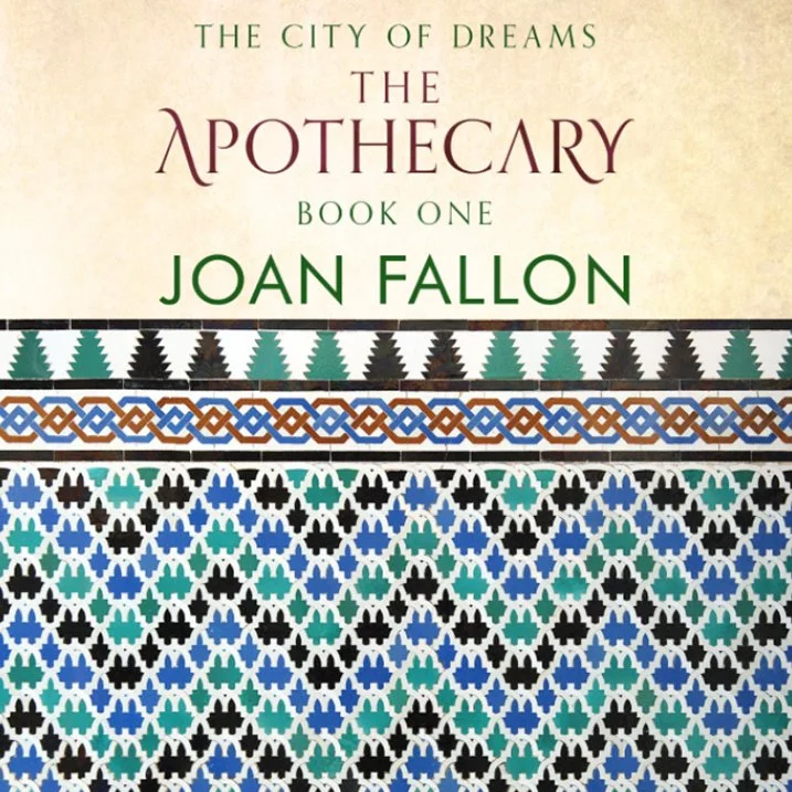 Cover for the audio book version of The Apothecary by Joan Fallon.