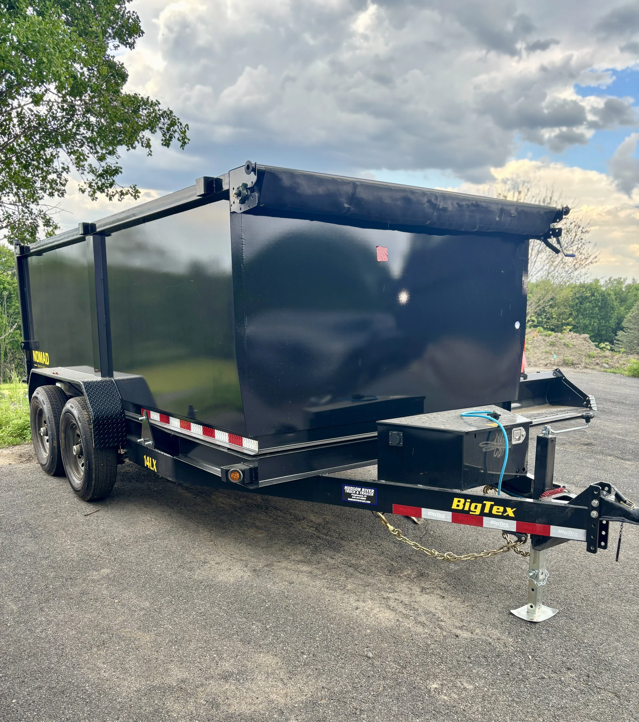 Big Tex Dump Trailer 7 x 14