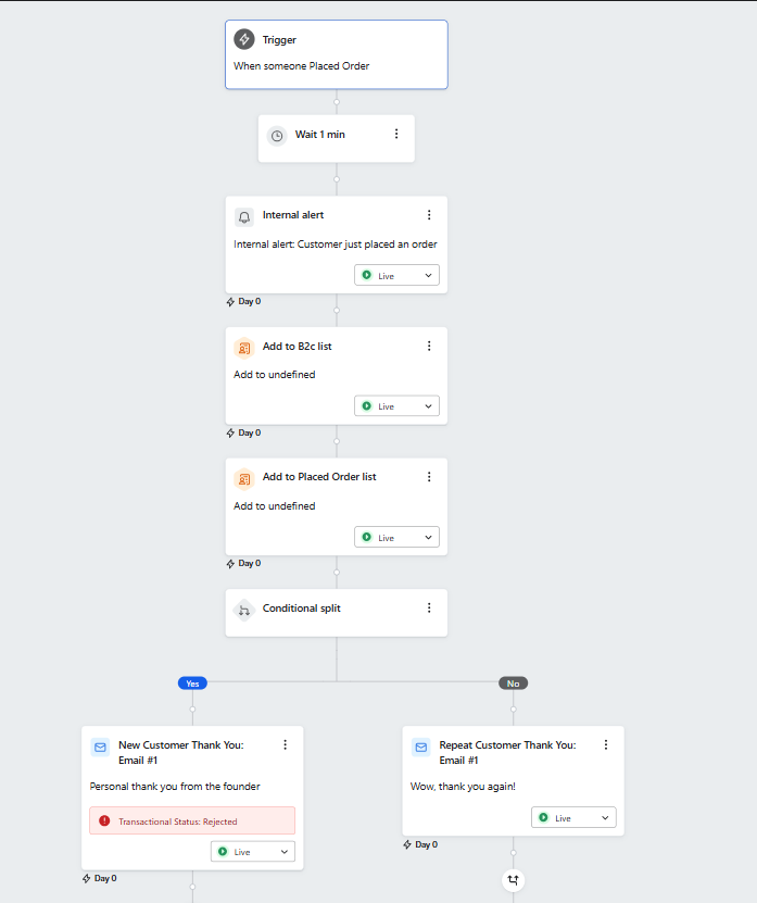 CRM and newsletter Implementation & Launch
