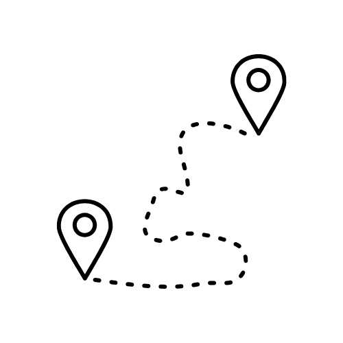 GPS navigation icons