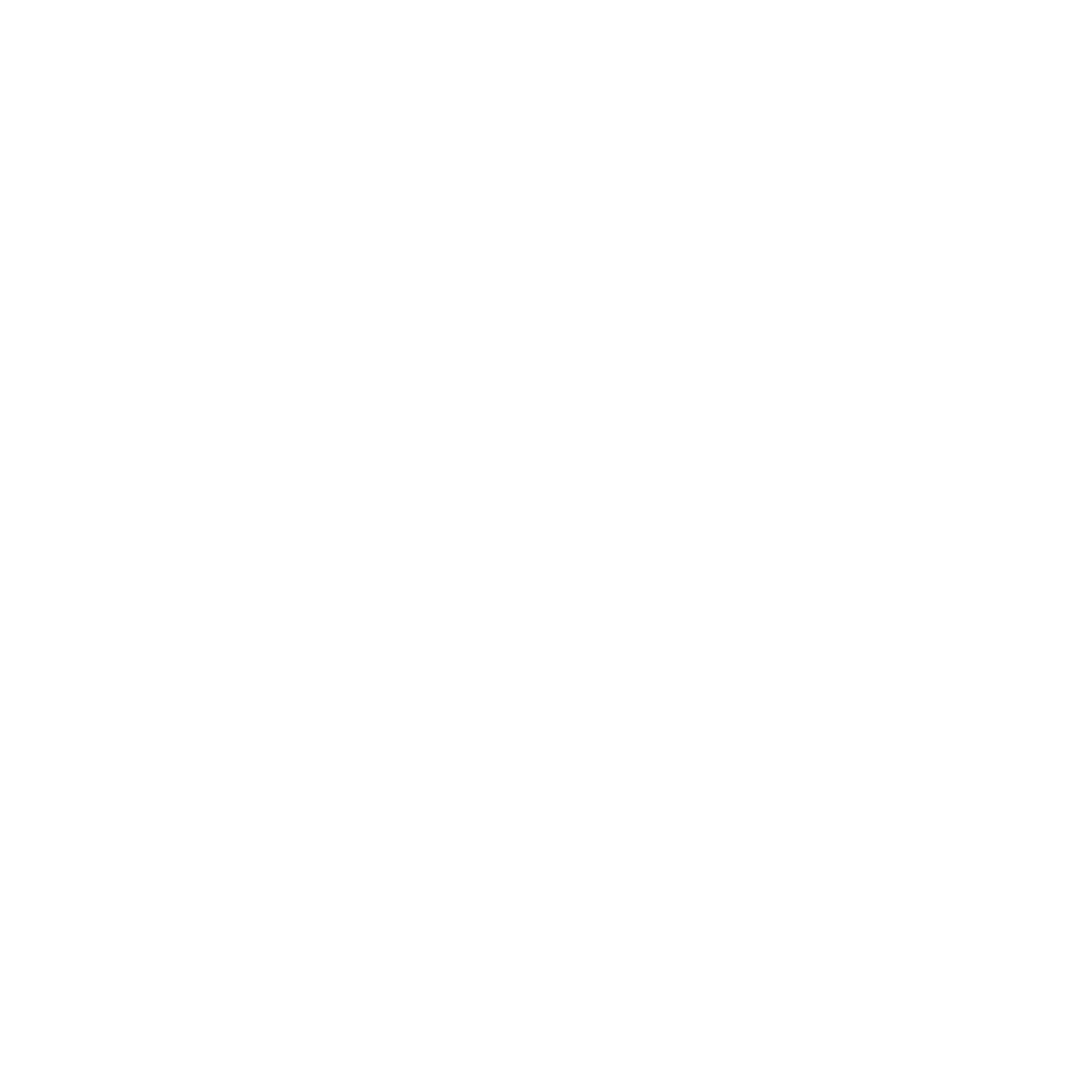 Outline of a person wearing headphones and a microphone, with a rainbow in a speech bubble