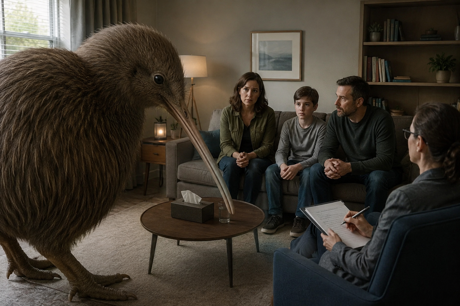 Psychotherapy Session. Parent/Child/Couple/Family