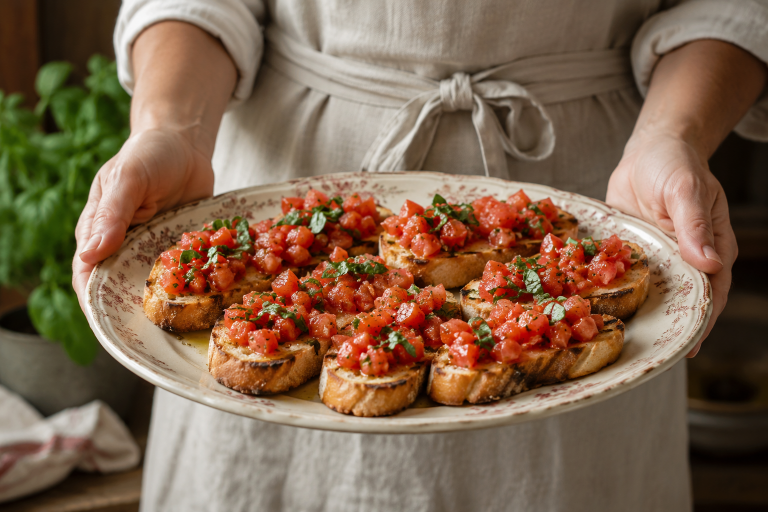 Authentic Italian Bruschetta