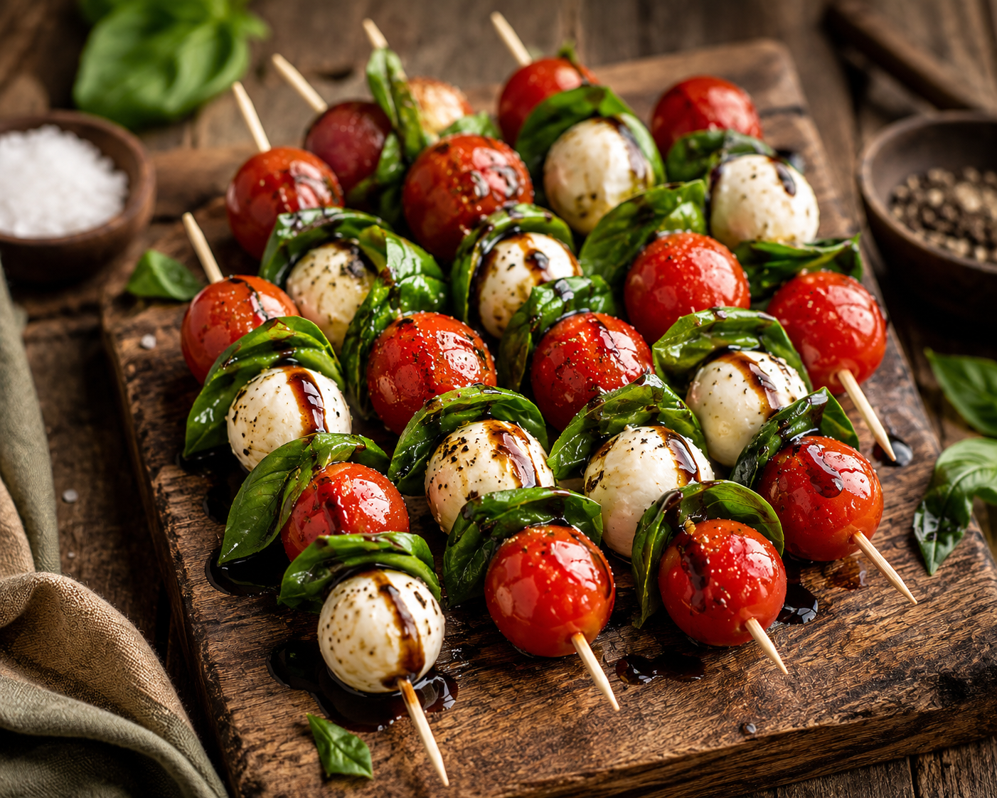 Summer Caprese Skewers