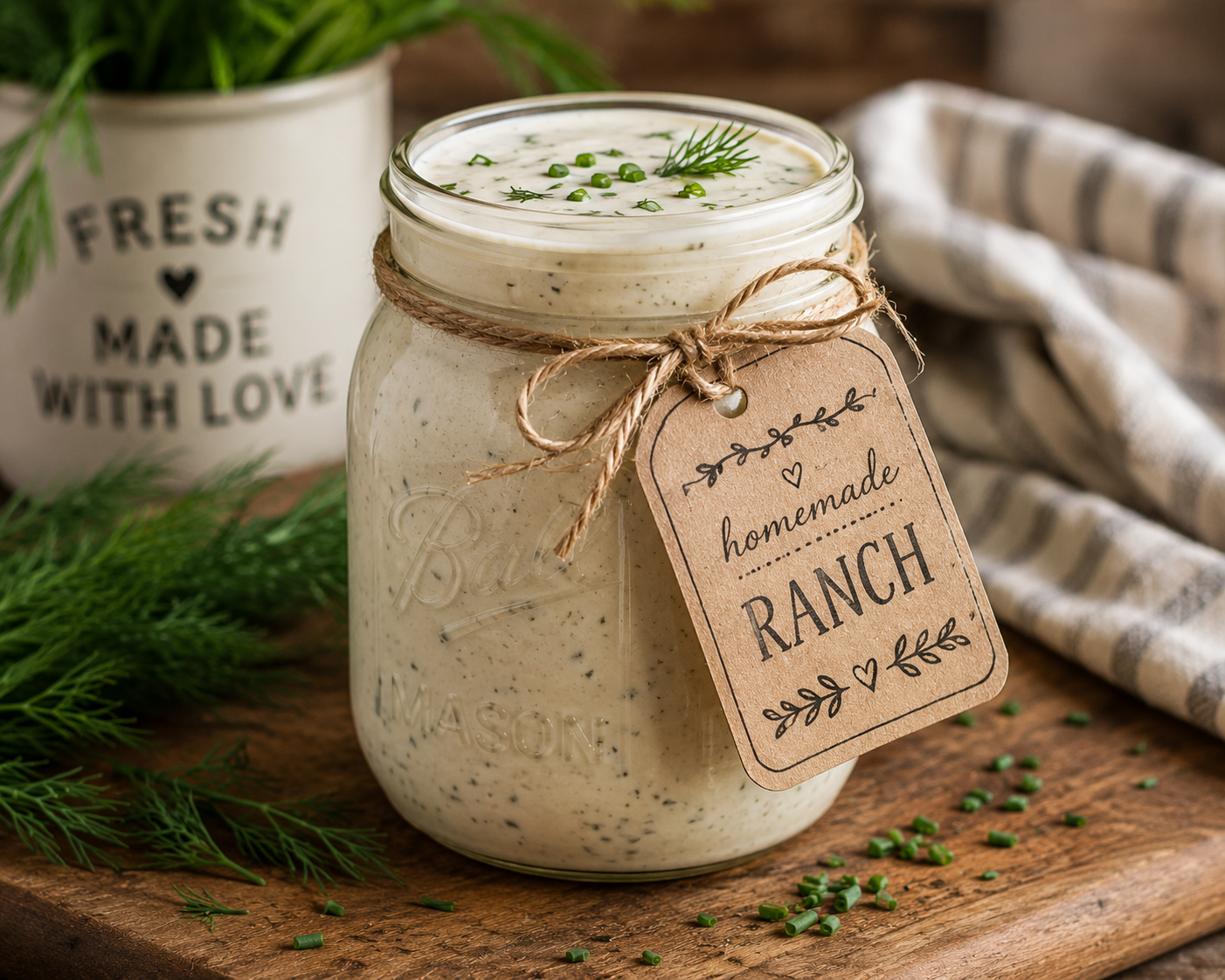 Ultimate Homemade Ranch Dressing