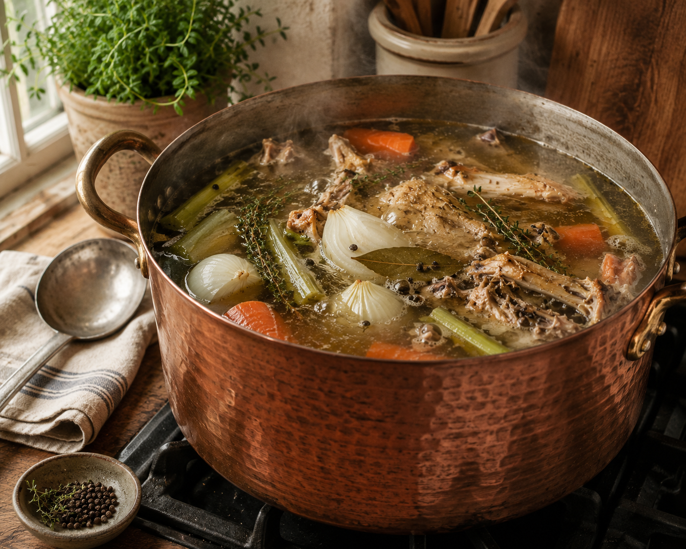 Homemade Chicken Stock