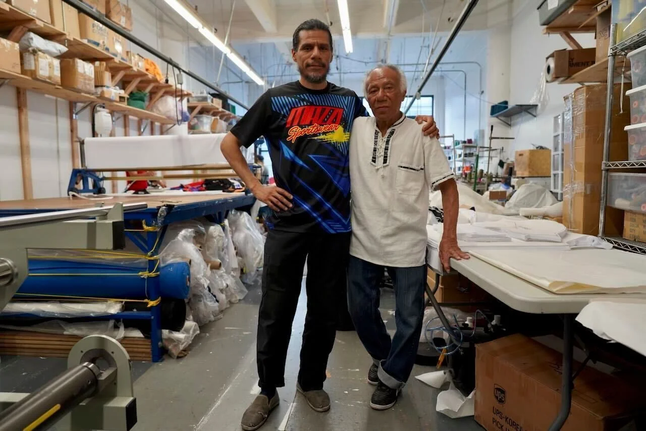 For decades, Alex, his 90-year-old father, and the team at Mazzi have been stitching New York together, one jersey at a time.

The game never left the workshop.

As New York's leagues changed in the 1990s, Mazzi's work expanded far beyond the city. A