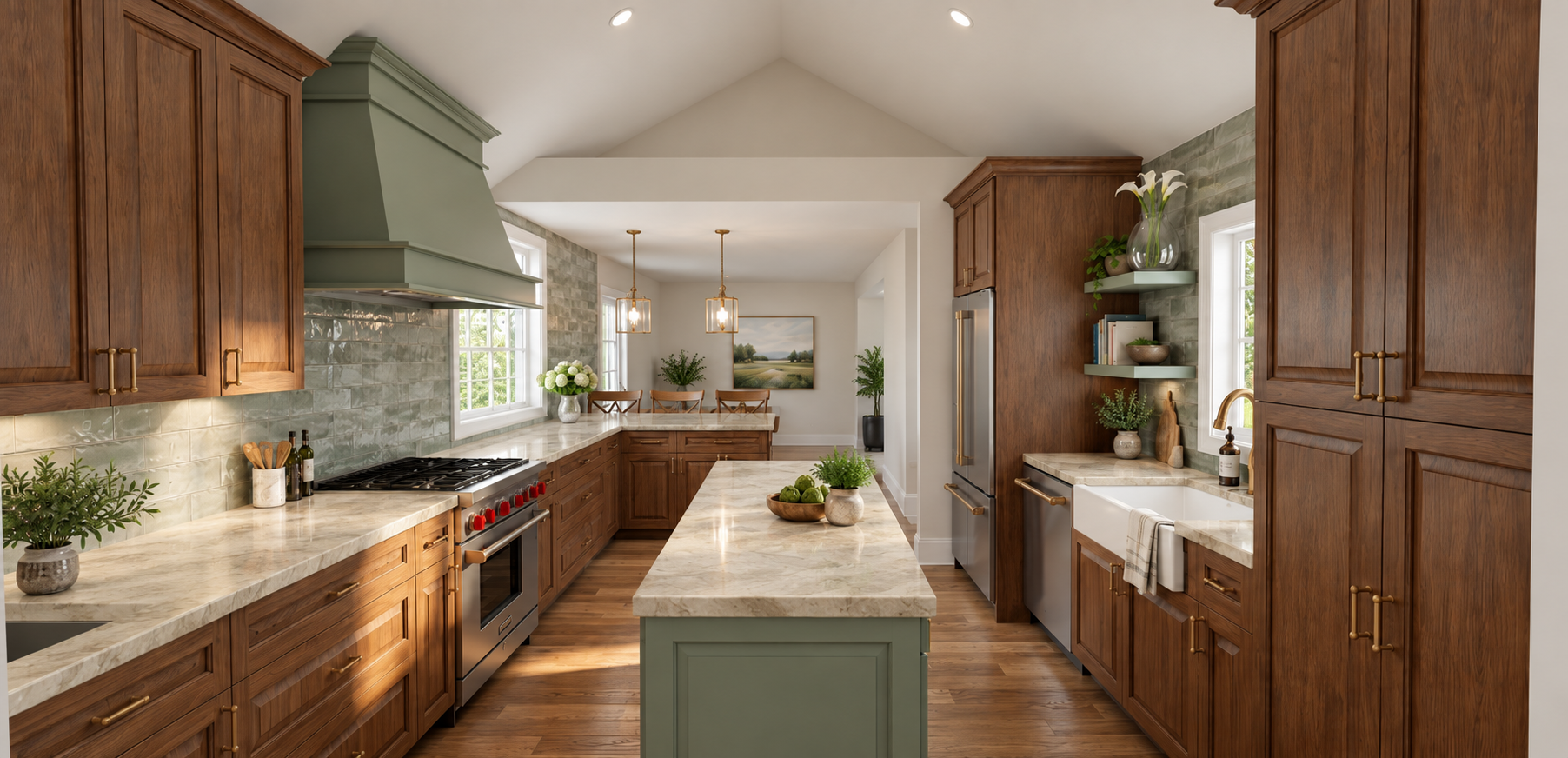 Kitchen Rendering Green and Maple 2.png