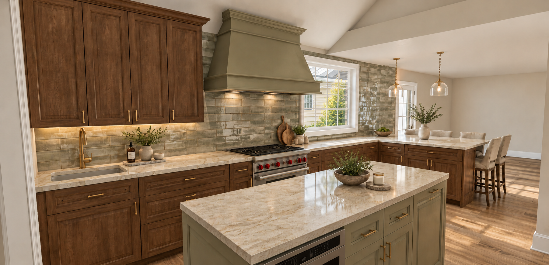 Kitchen Rendering Green and Maple.png