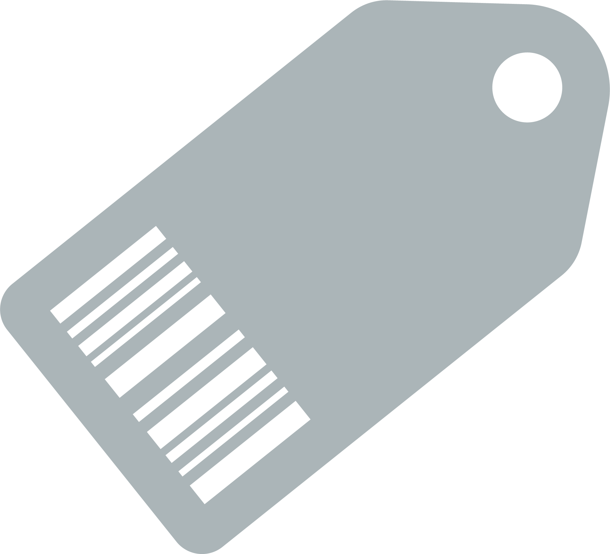 A digital illustration of a light gray background with a stylized black and gray flashlight, with the light pointed toward the top left corner.