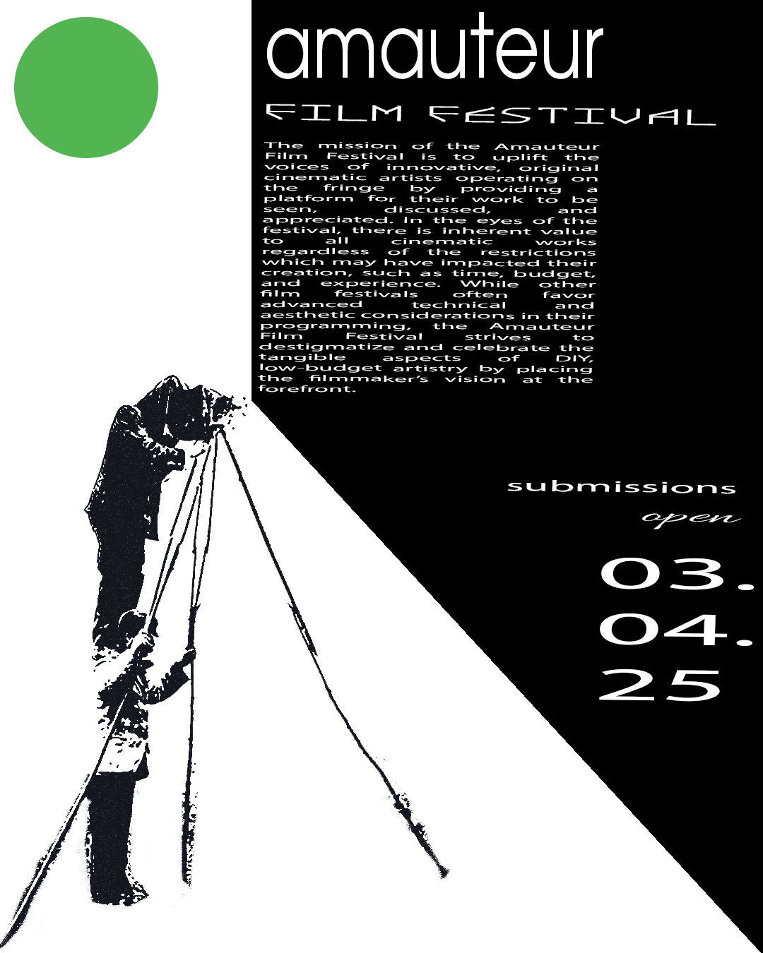 Amauteur Film Festival, official announcement