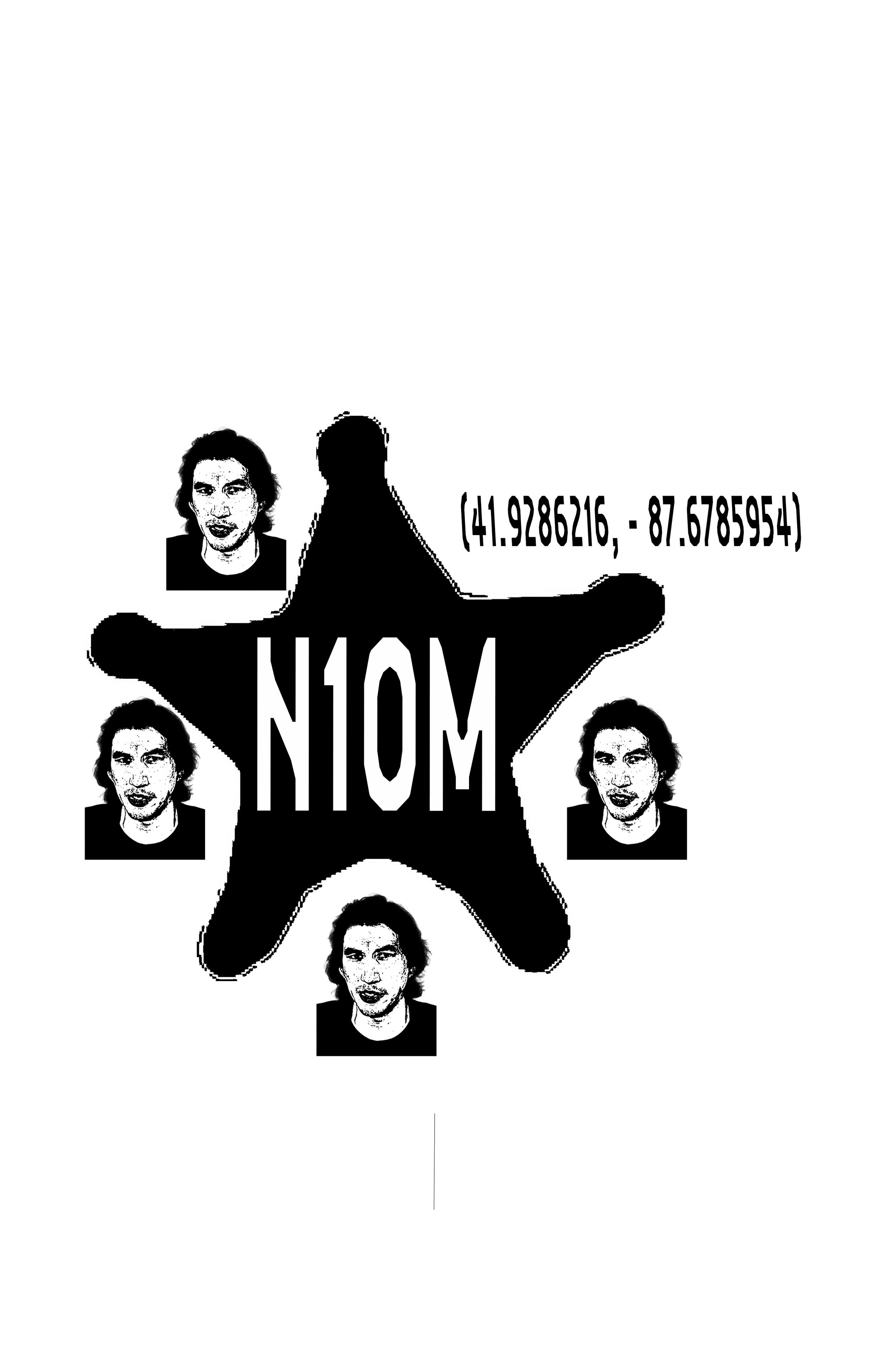 Naomi 10 Million, Band Merch Design