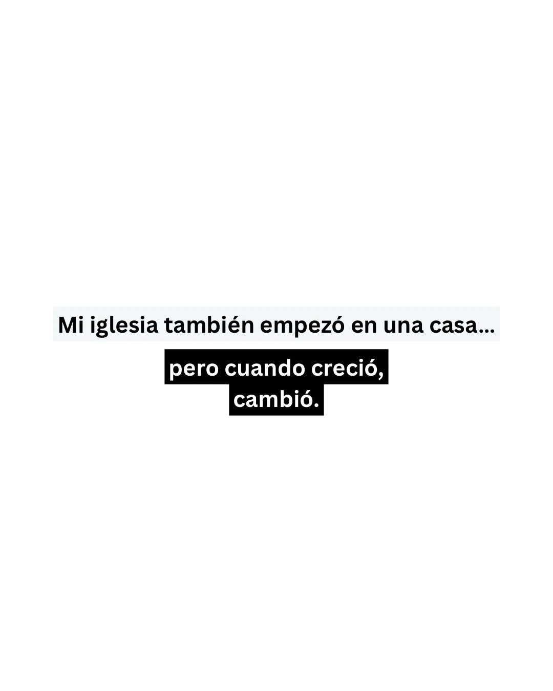 He escuchado esa historia demasiadas veces.

Pero aqu&iacute; va una verdad inc&oacute;moda:

El problema no es que la iglesia crezca.
El problema es c&oacute;mo crece.
Y hacia d&oacute;nde crece.

Si una comunidad depende de una personalidad,
cuando