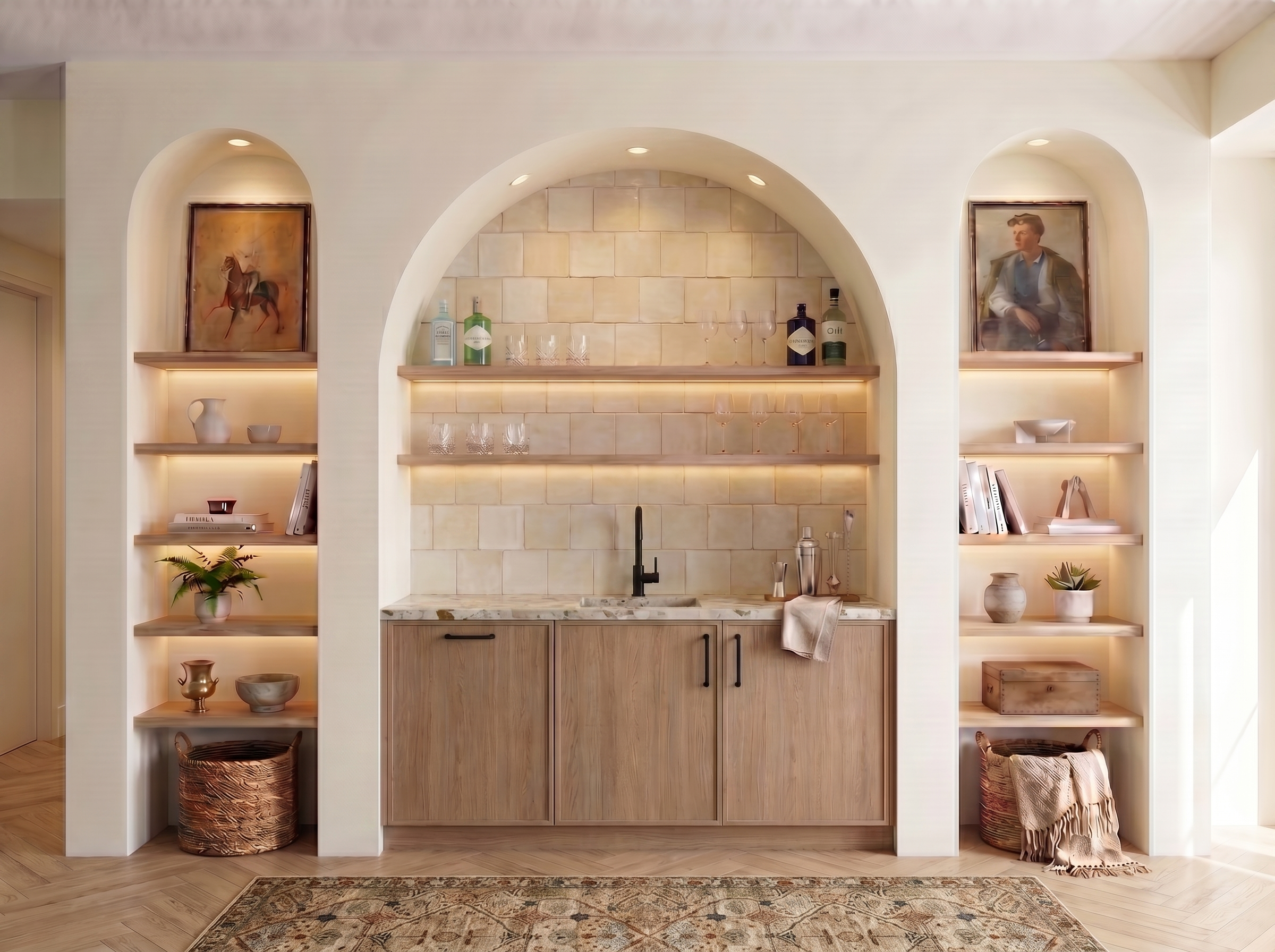 residential wet bar