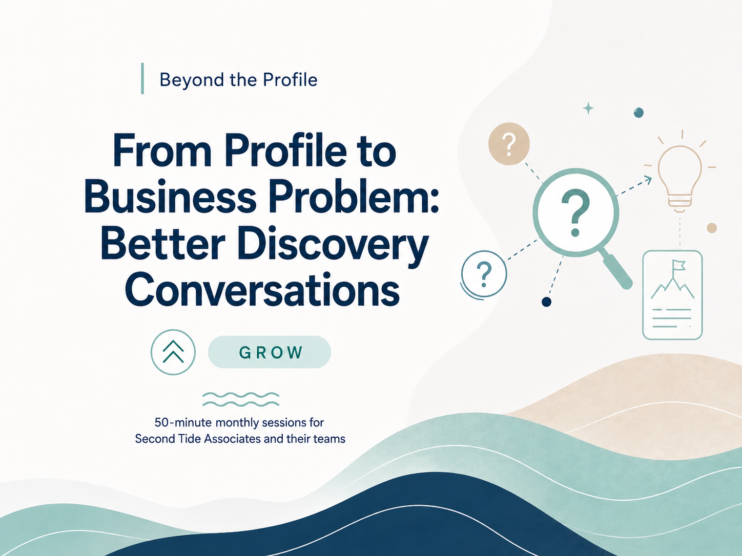 From Profile to Business Problem: Better Discovery Conversations