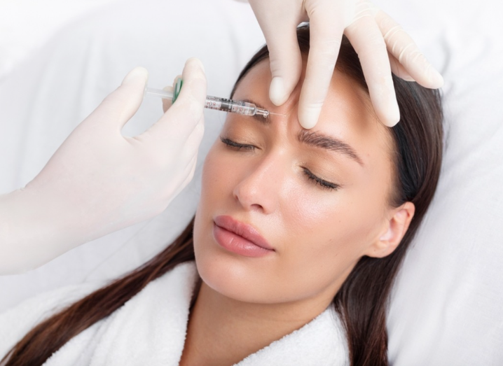 BOTOX Cosmetic treatment performed by a medical provider at GLOW Korean Laser in Lakewood, Washington.