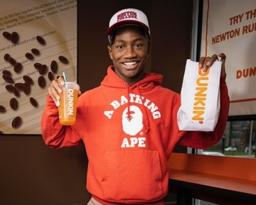 Zay Flowers x Dunkin'