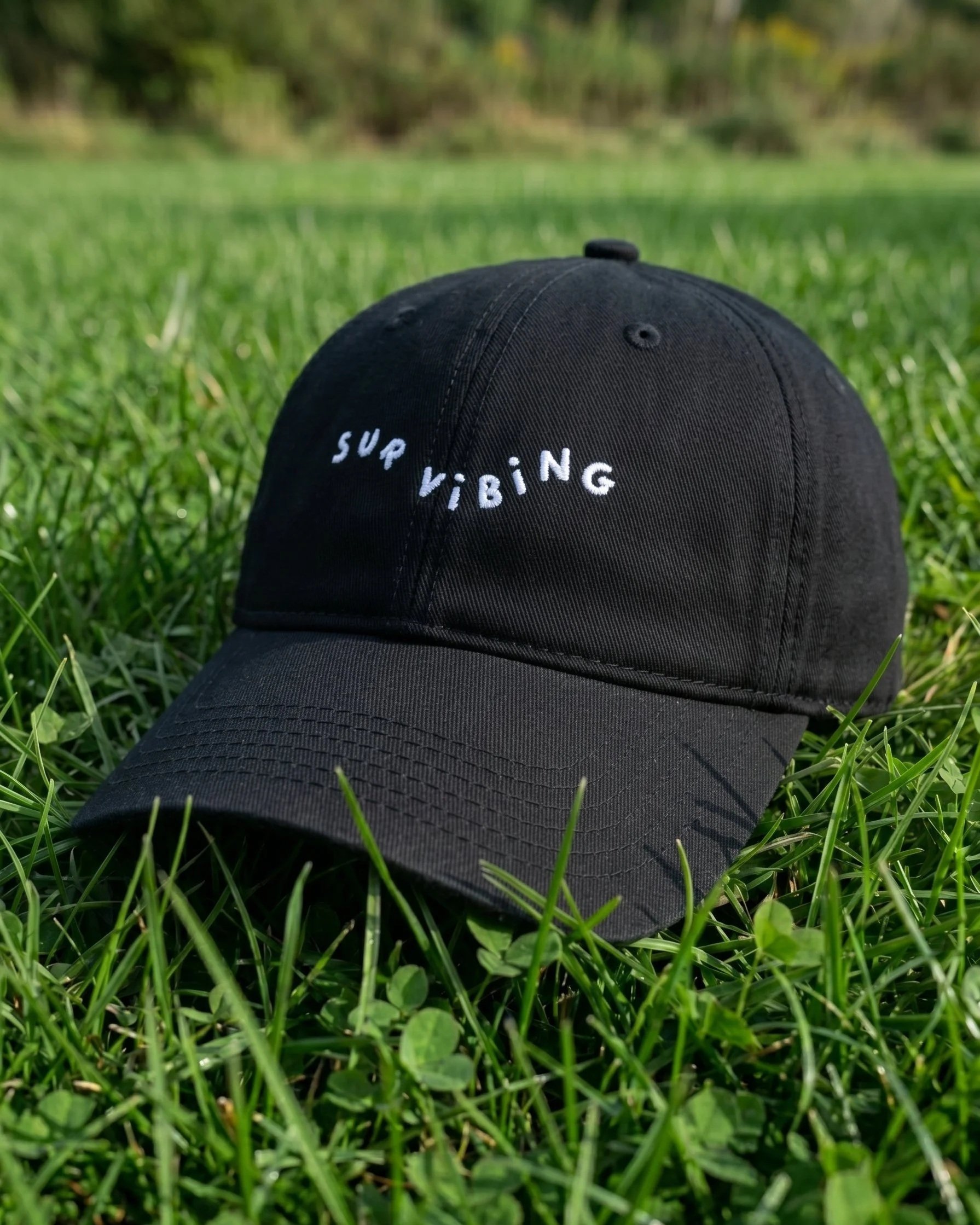 Sur Vibing Dad Hat - Black