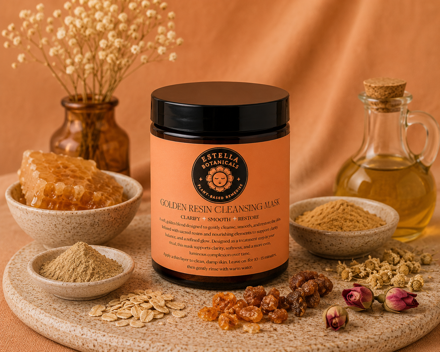 Golden Resin Cleansing Mask