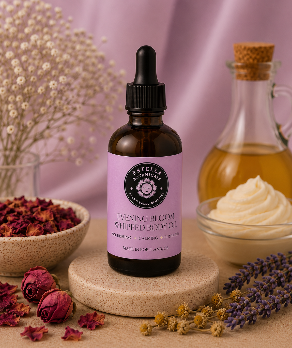 Evening Bloom Whipped Body Oil