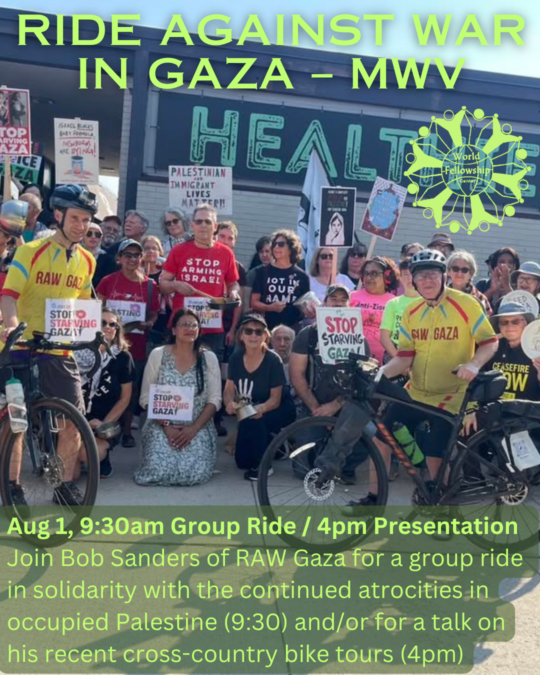 RAW GAZA World Fellowship Ride