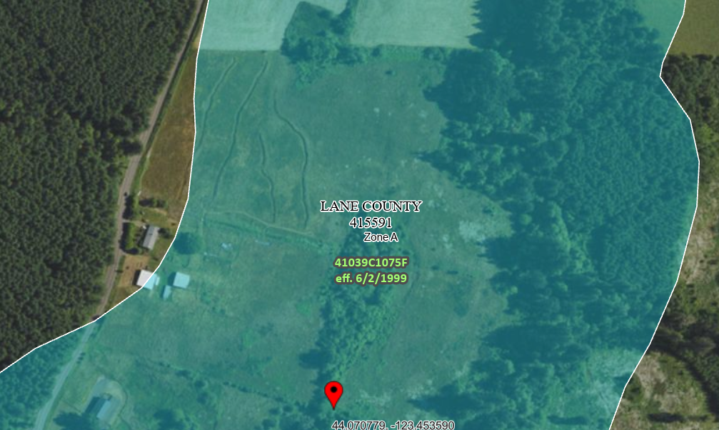 FEMA Flood map