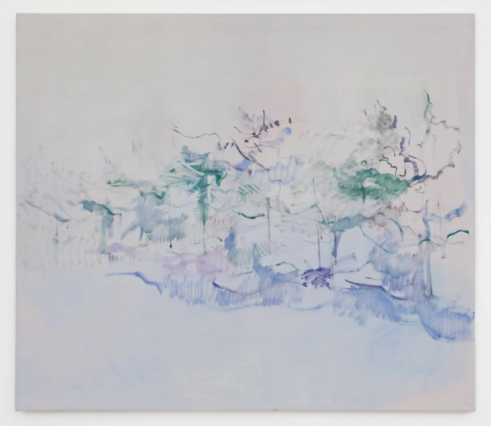 "Winter," 2026, Oil on linen, 52 x 60 in