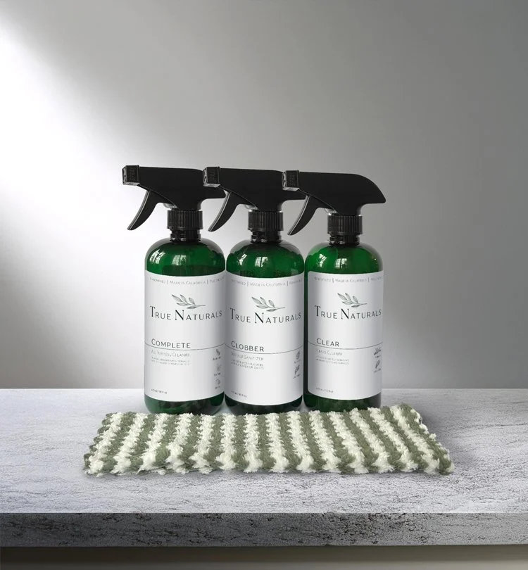 True Naturals handmade skincare, packaging design and photoshoot art direction by KAIA Consulting