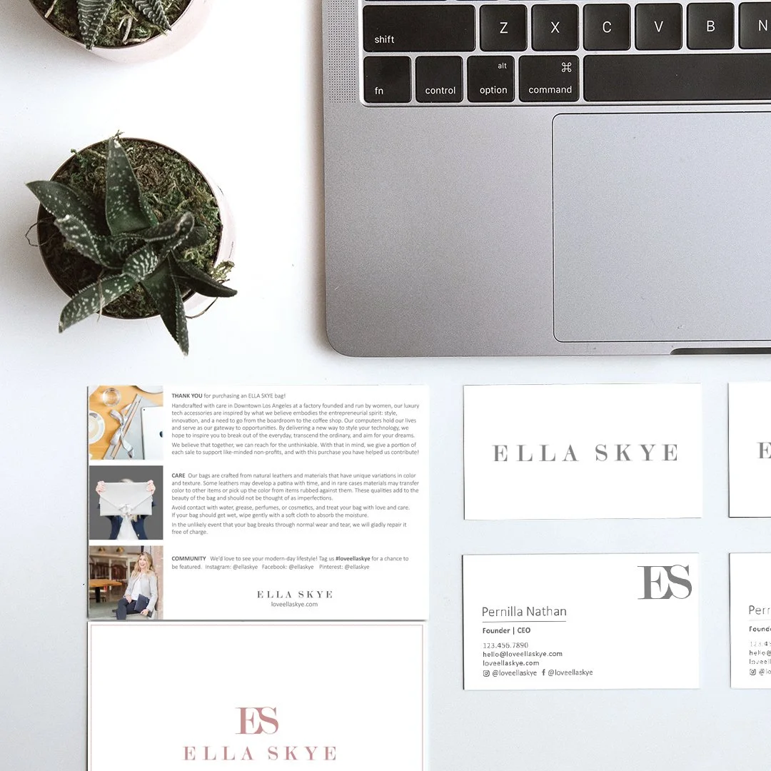 Ella Skye luxury tech accessories, marketing and brand strategy by KAIA Consulting