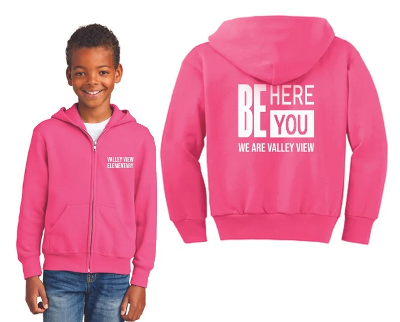 Custom t-shirt print design for Valley View Elementary