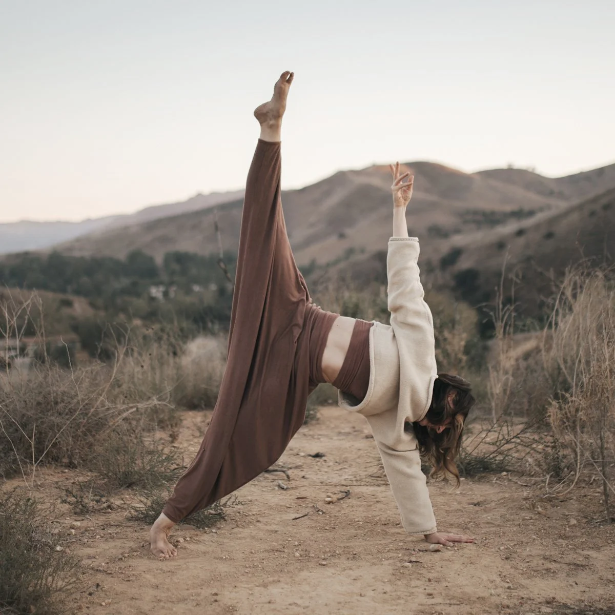 Sakti Rising luxury yoga apparel, photoshoot and branding creative direction