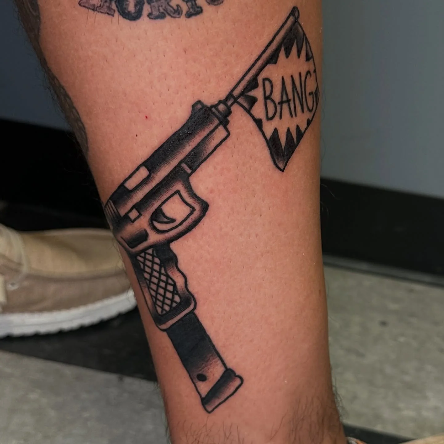 Flash for Matt. Thanks. @pinstruck_tattoos