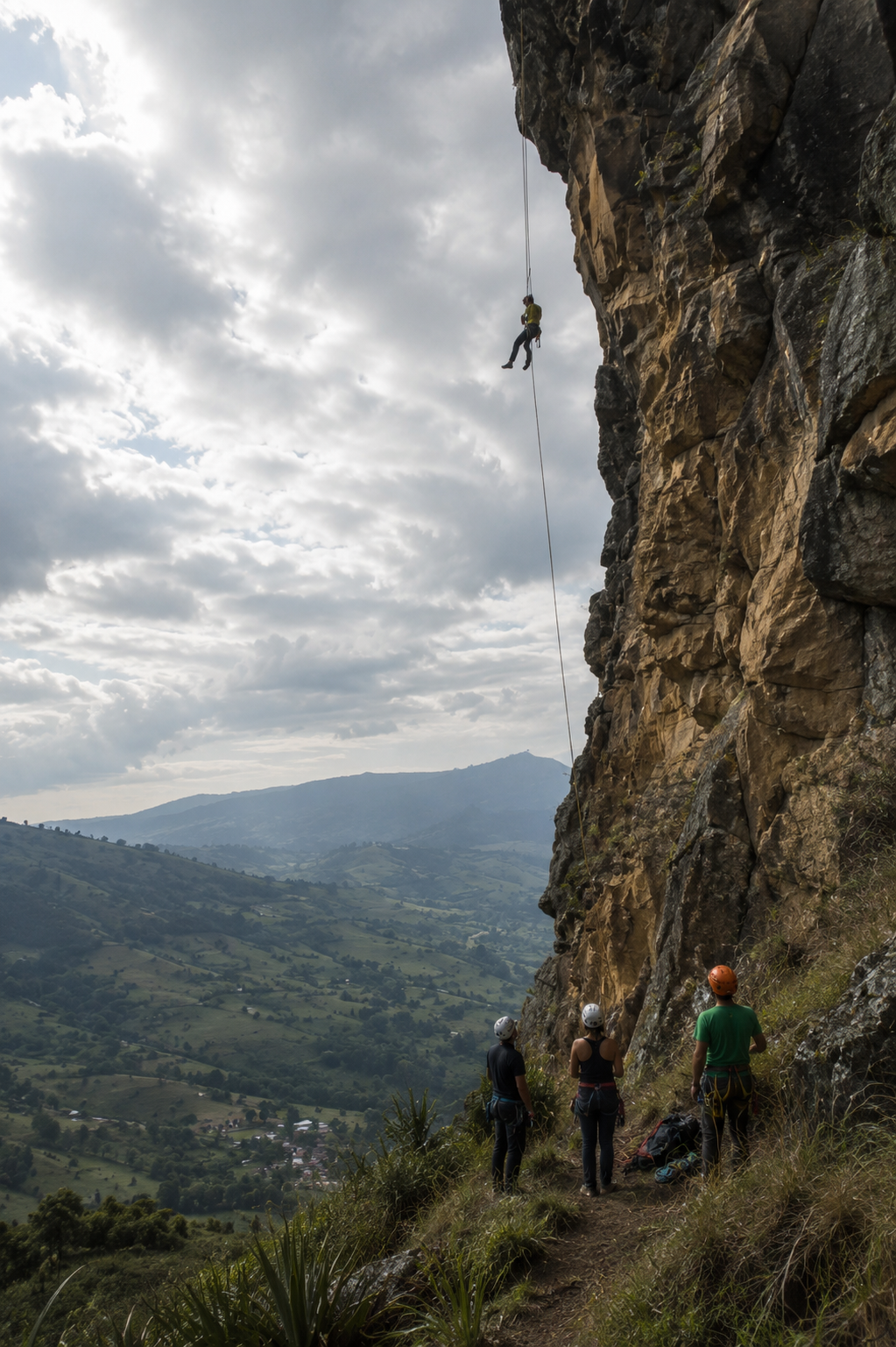 ROCK CLIMBING