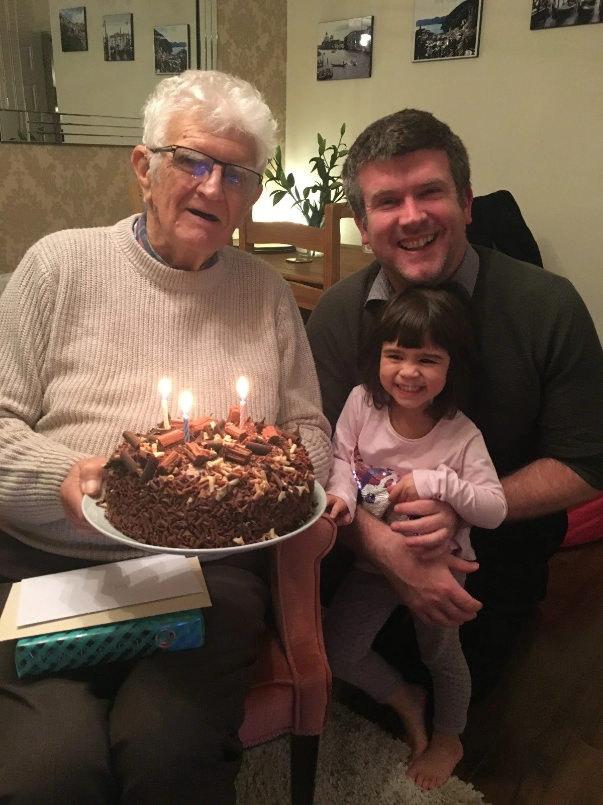 David Williams, Founding Member of the Dopamine Agonist Action Group (DAAG), and his father, Alan Williams