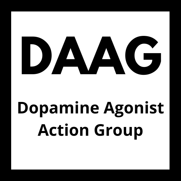 Logo for Dopamine Agonist Action Group (DAAG)