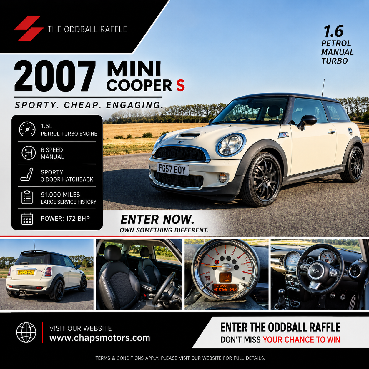 2007 Mini Cooper S - Starts August 21st