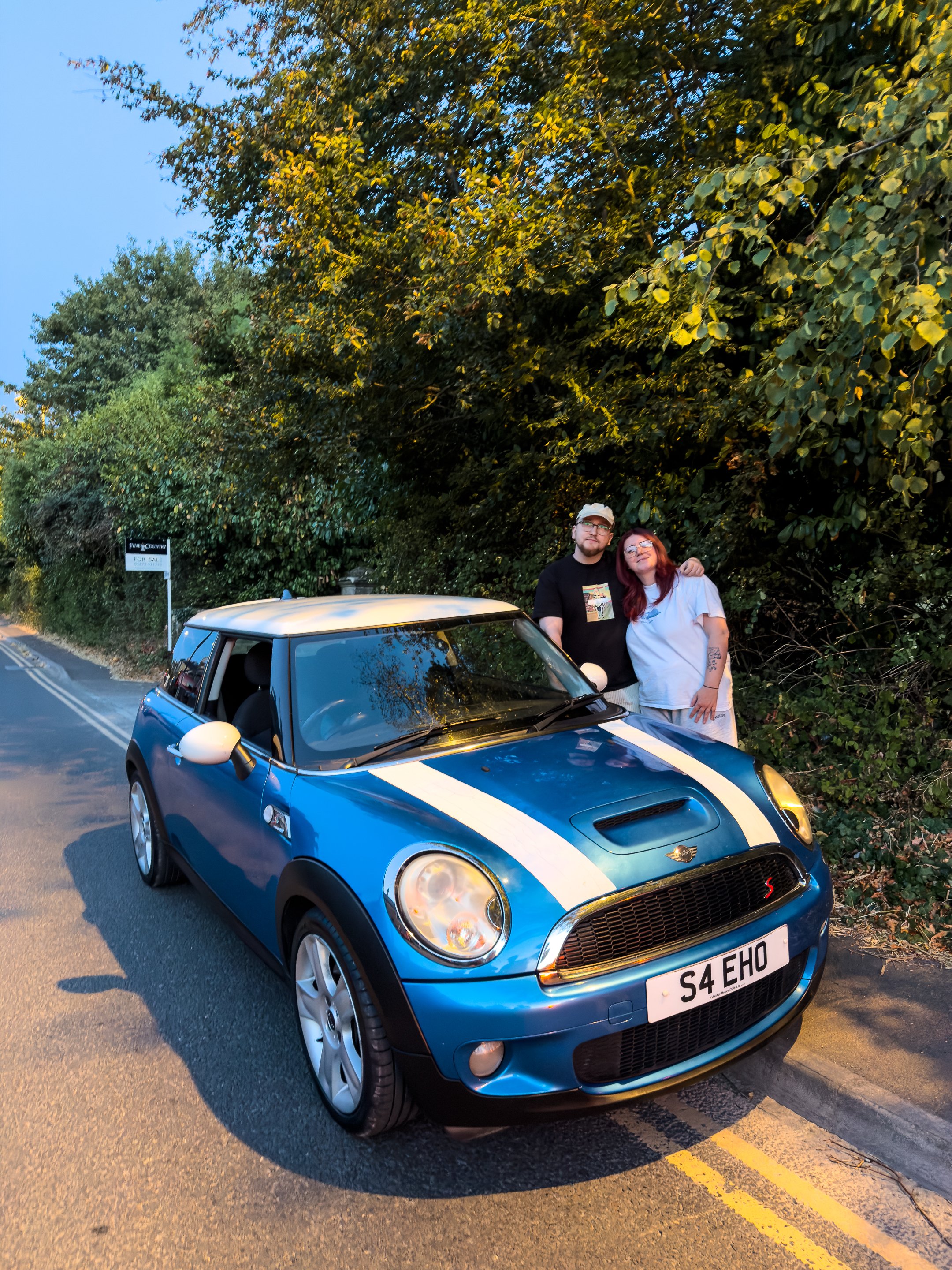 Dominic won our Mini Cooper S on 31/07/26