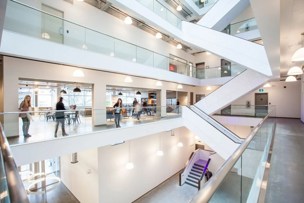 The Hall School of Business and Entrepreneurship also collaborates with one of Canada's top accelerators located in the Innovation Center in downtown Kelowna! 