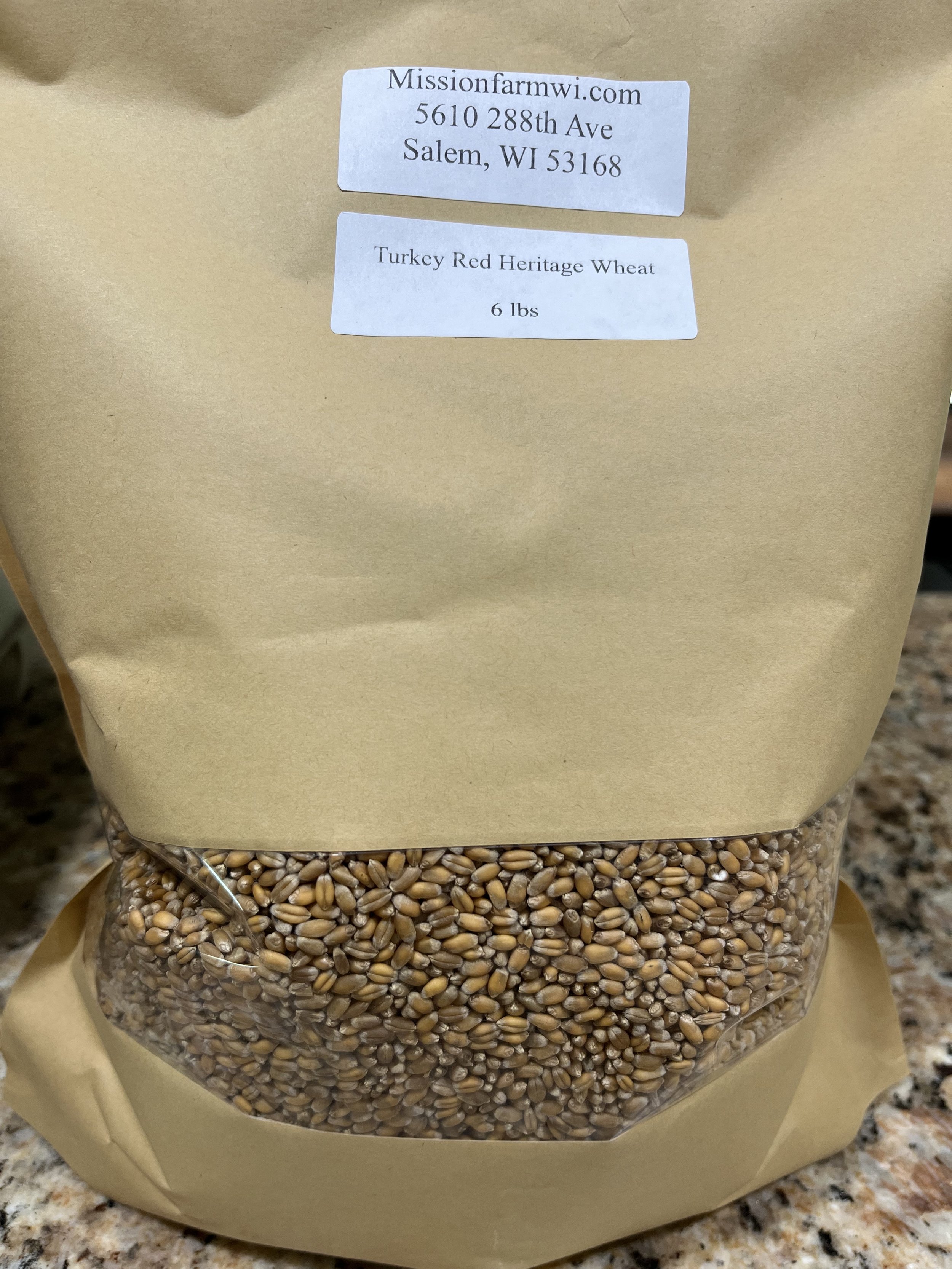 Turkey Red Heritage Wheat