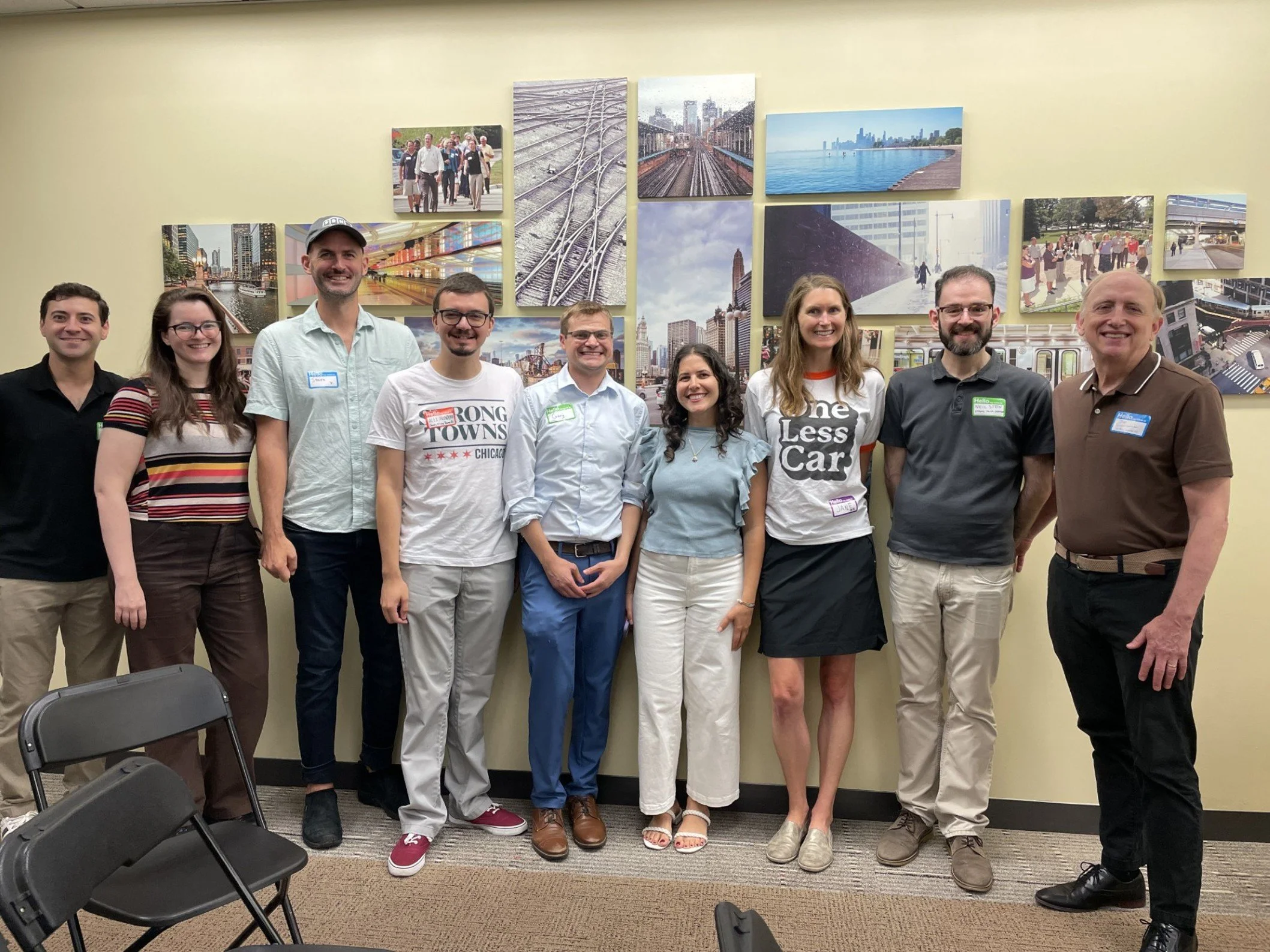 Presenters from the first ever 'Housing-a-Thon' event, held summer 2025.