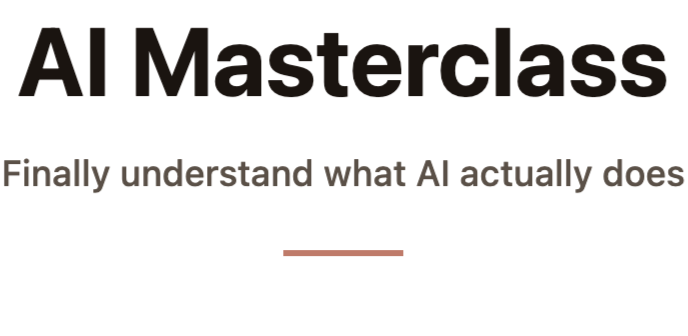 AI Masterclass: Unveiling the Mysteries of Artificial Intelligence COMING SOON!