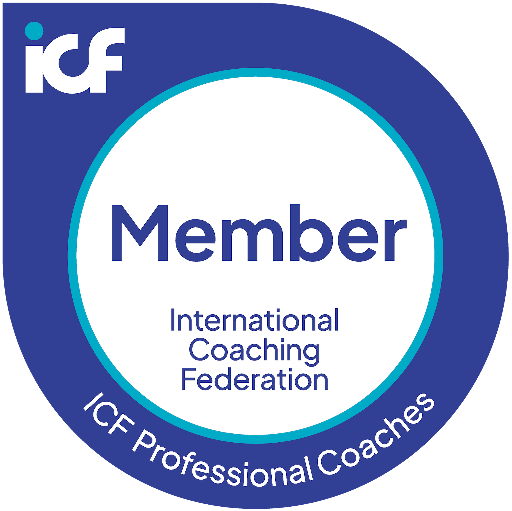 ICF member badge logo