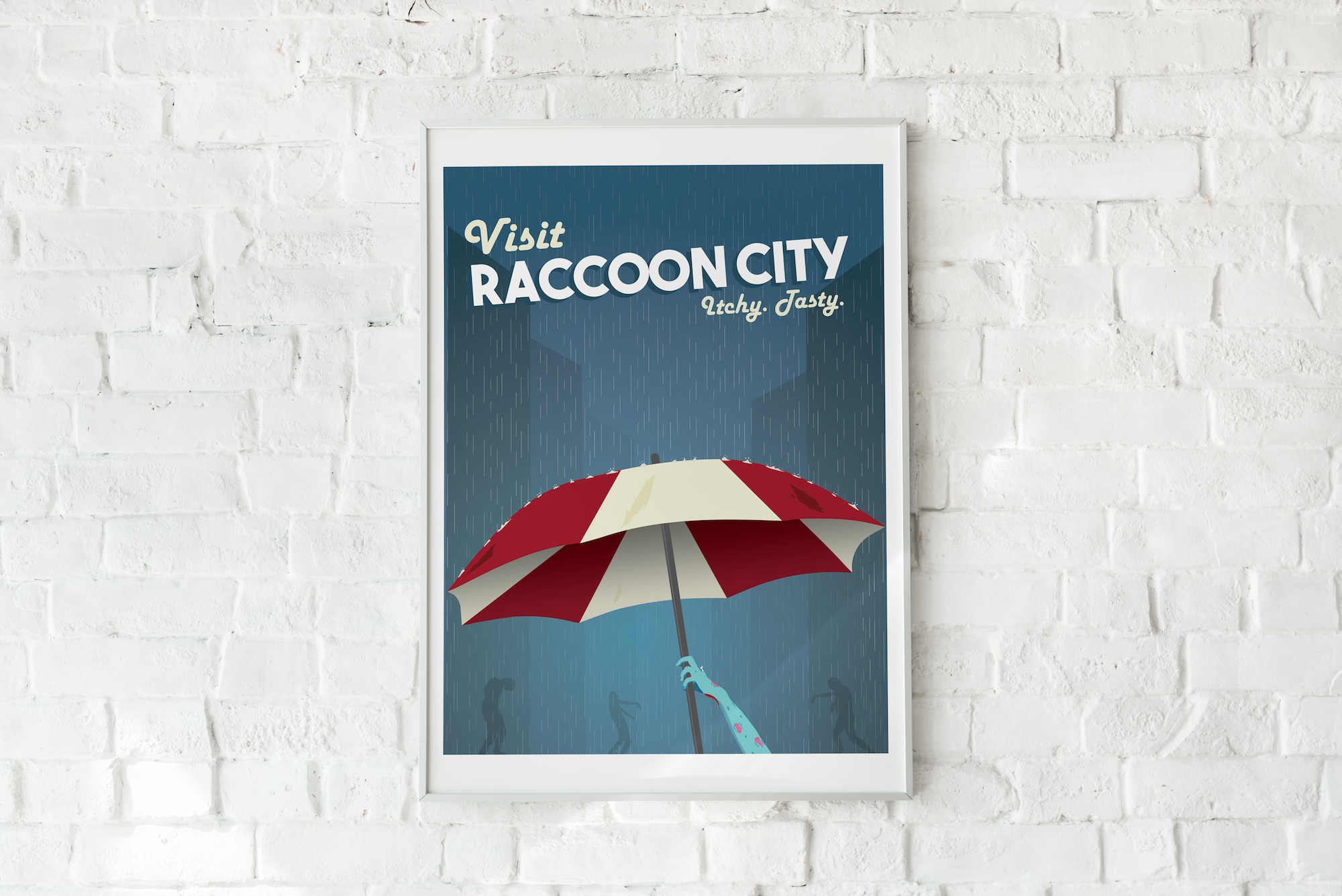 Visit Raccoon City Print