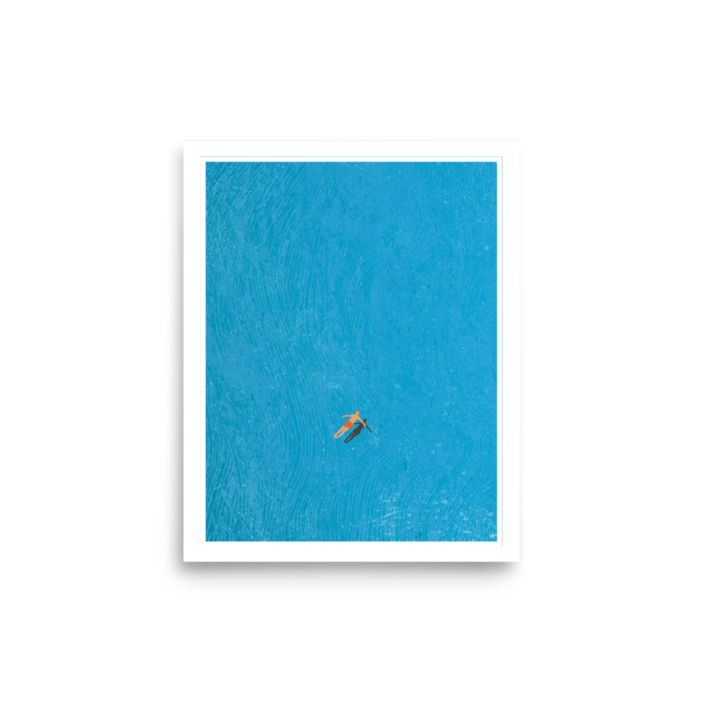 Tranquil Swim Art Print