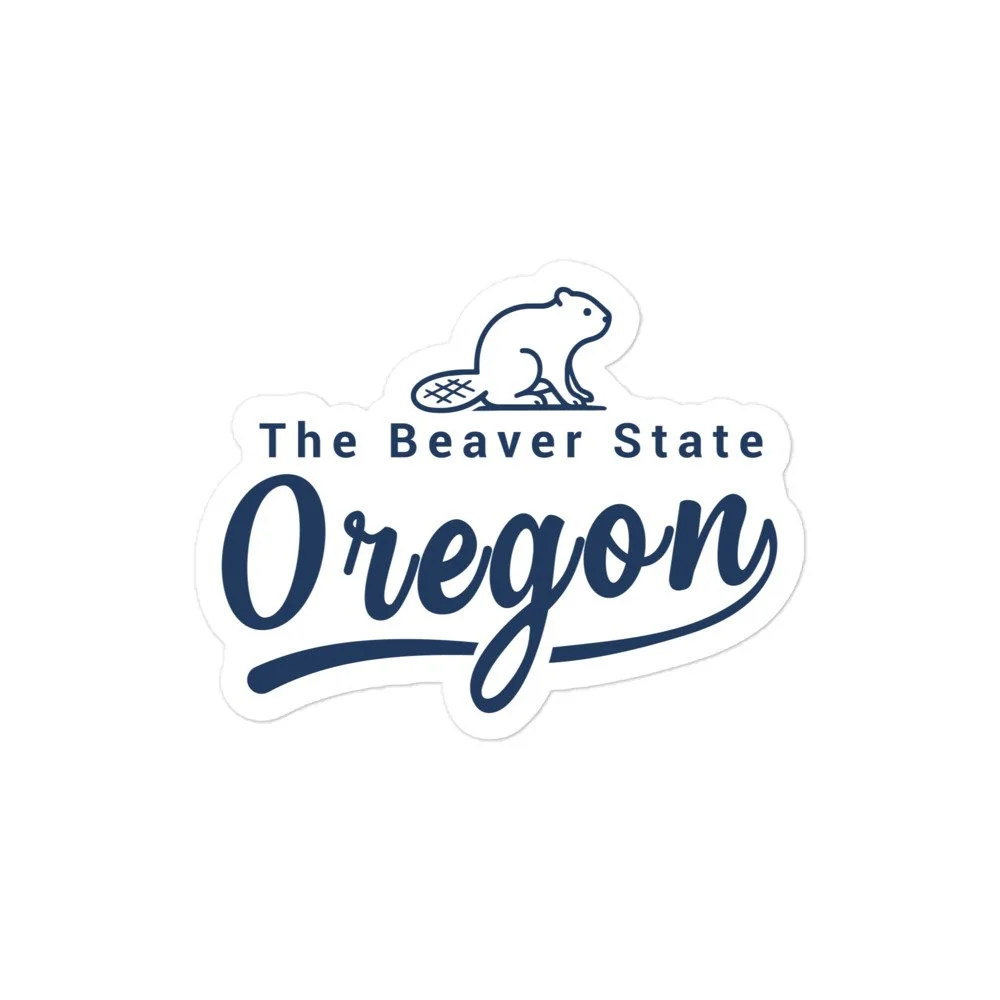 The Beaver State – Oregon Sticker