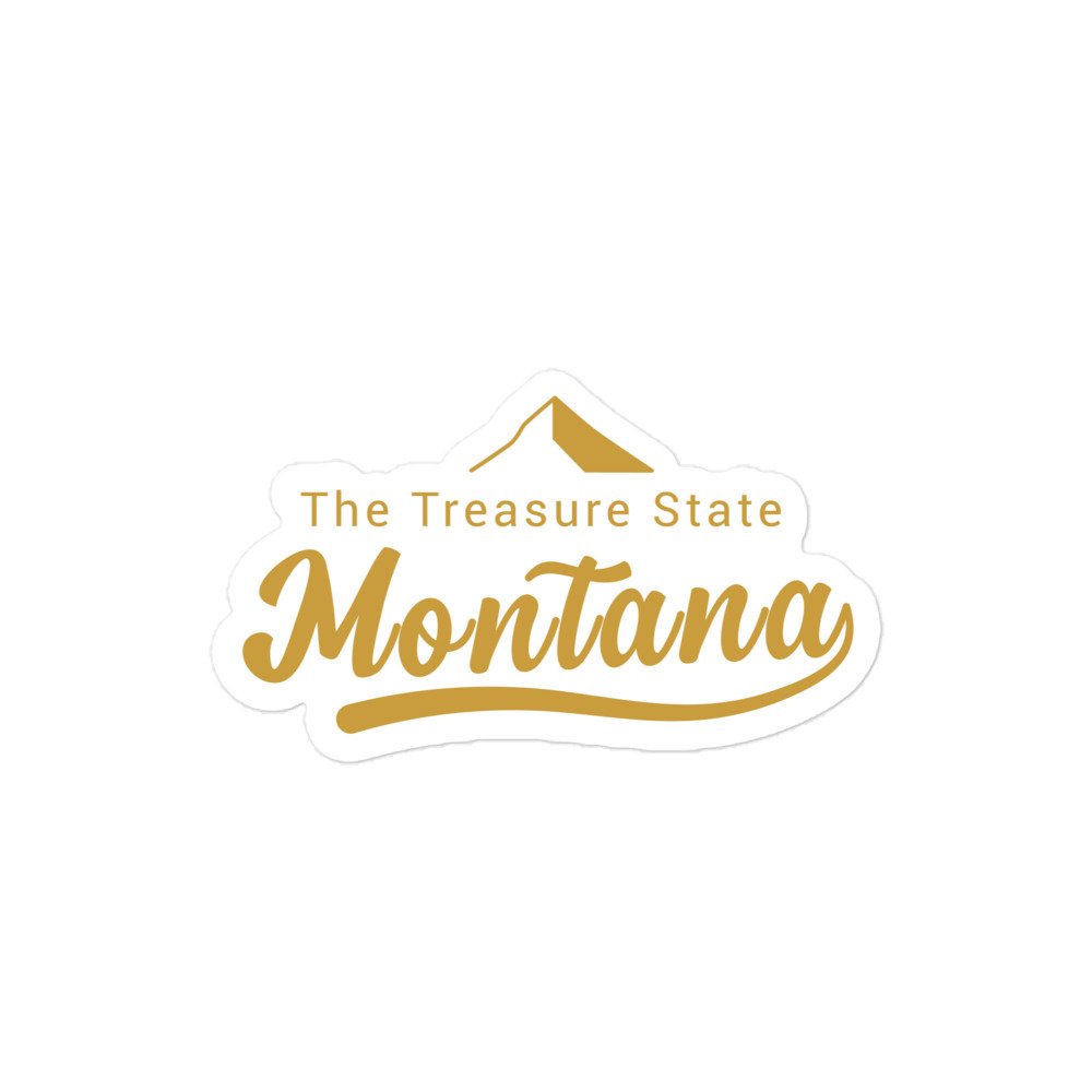 The Treasure State – Montana Sticker