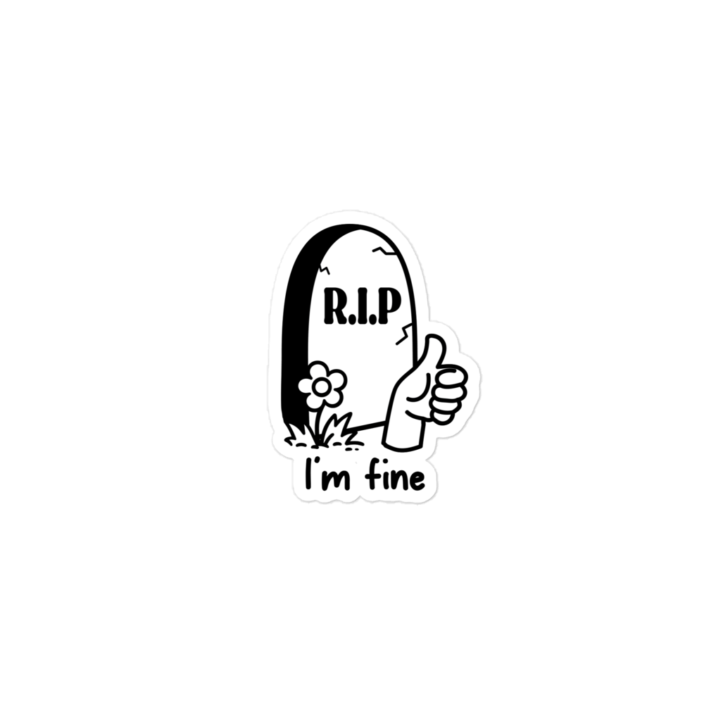 Still Kickin’ Sticker